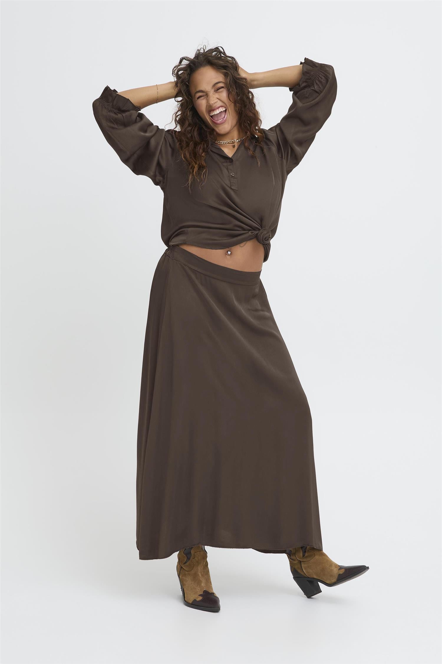 Sbolivia Skirt Brun