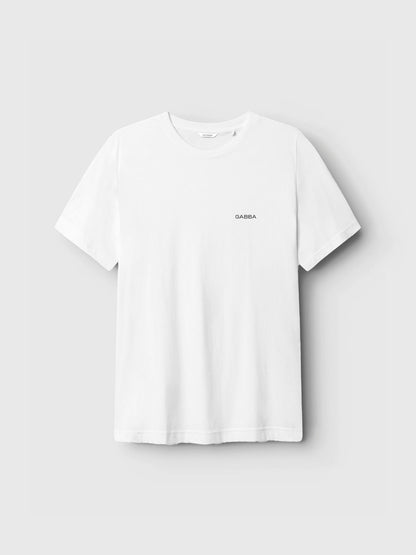 Gabdune Logo Gotssst-Shirt Hvit
