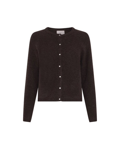 Rausamalie Cardigan Brun