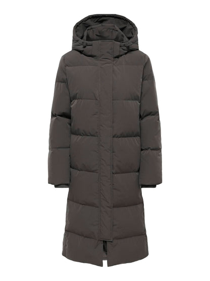 Jdyvictory Long Down Puffer Otw Noos Brun
