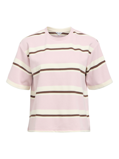 Objhazel 2/4 Lo T-Shirt 144 Lilla