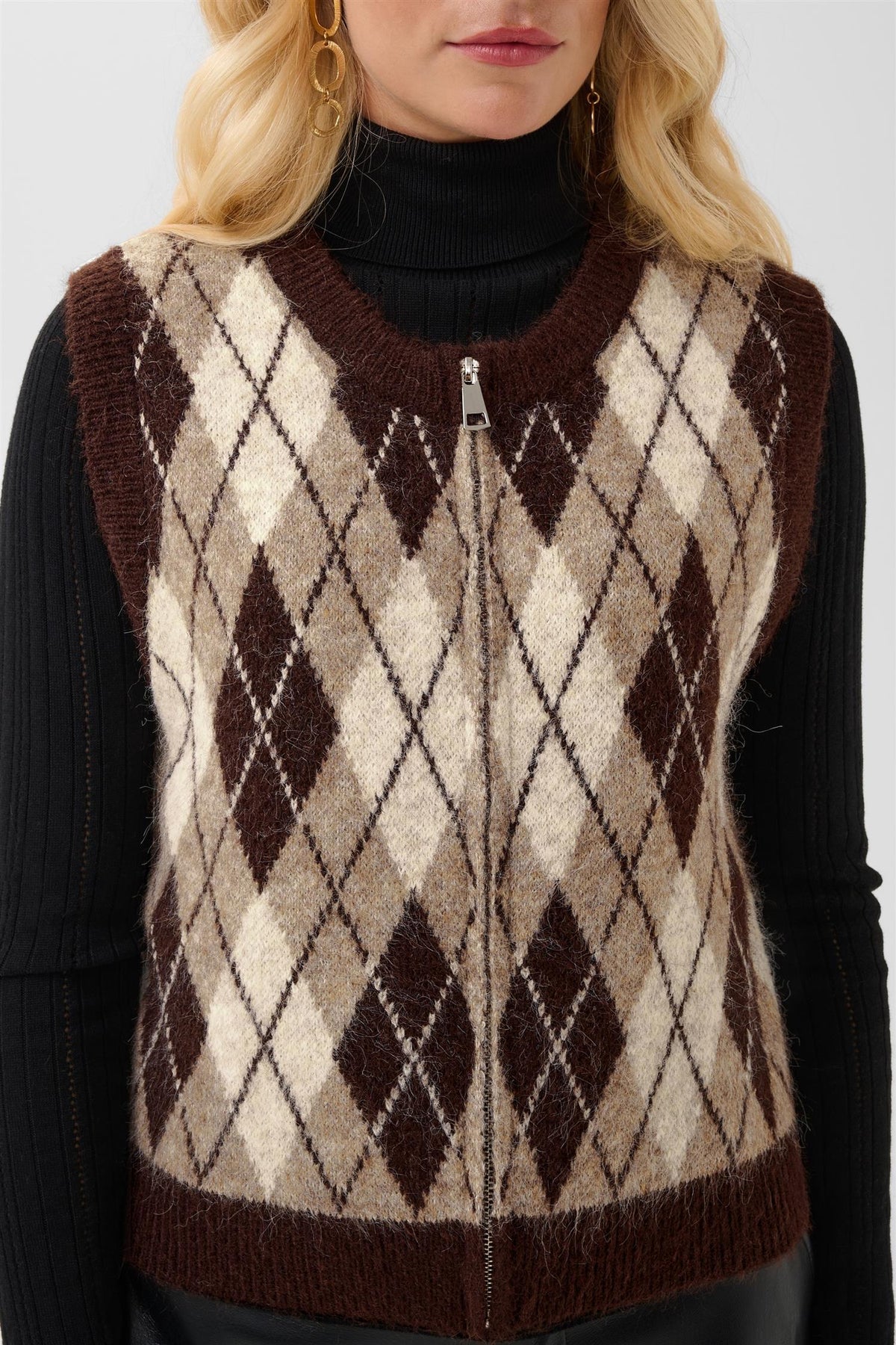 Crmirea Knit Vest Brun