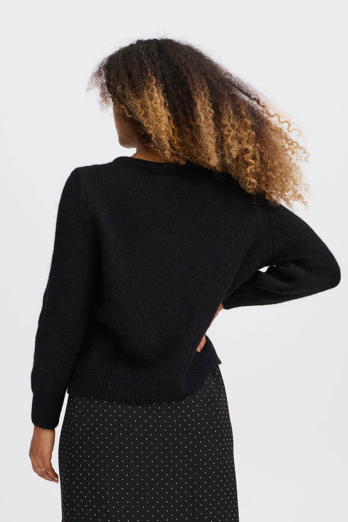 Sbgulvig Knit Cardigan Sort
