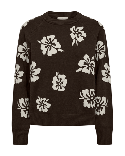 Fqalpi-Pullover Brun