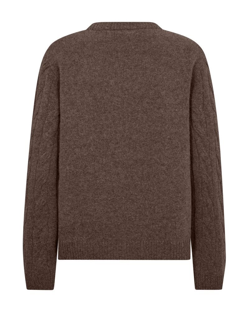 Fqwinka-Pullover Brun