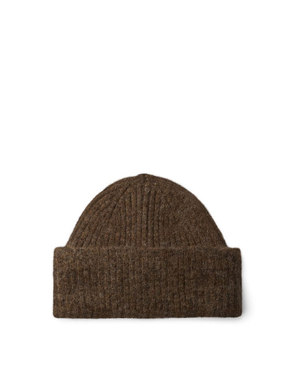 Slwlulu Wool Blend Knit Beanie Noos Brun