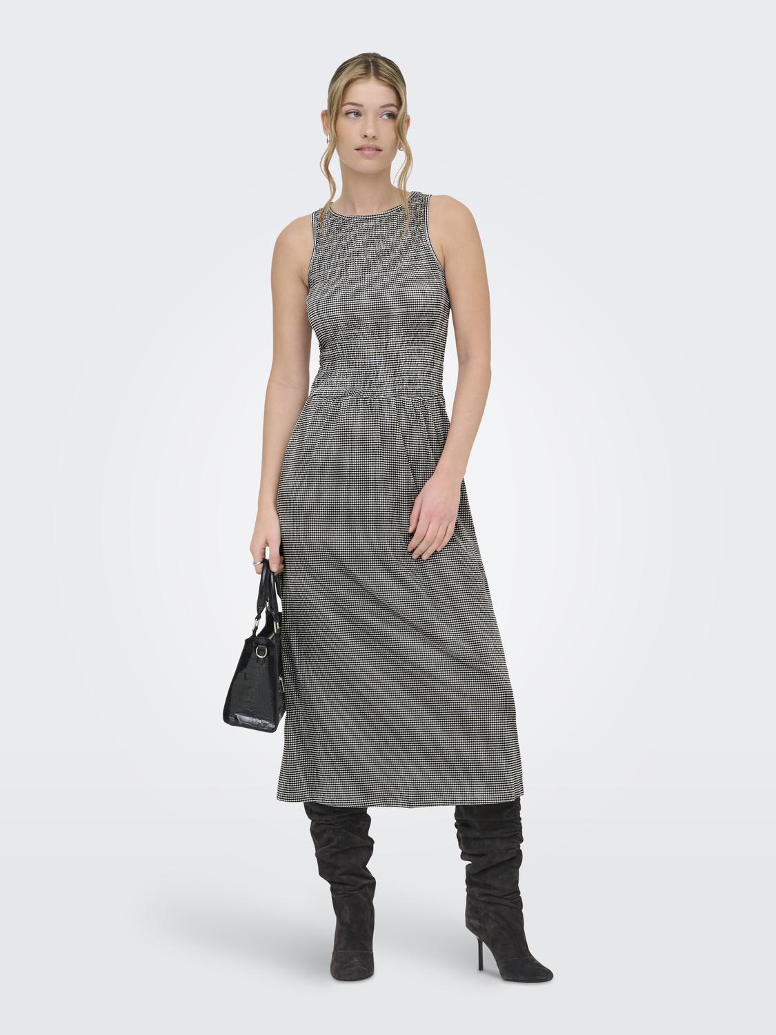 Onlcelle S/l Smock Dress Jrs Sort