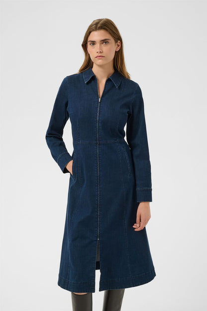 Chenillapw Dress Blå
