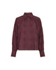 Rauscamilla Top Emb Burgunder