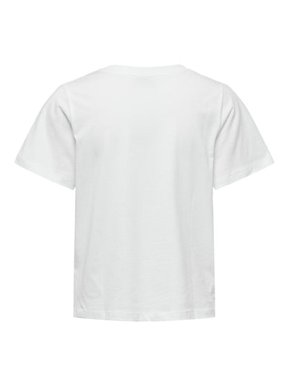 JDYPISA S/S T-SHIRT JRS Hvit