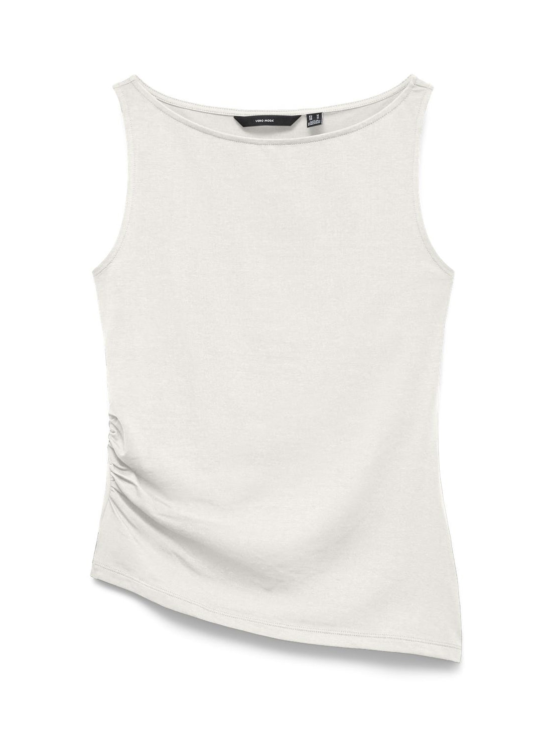 Vmkira Sl Boat-Neck Top Jrs Hvit