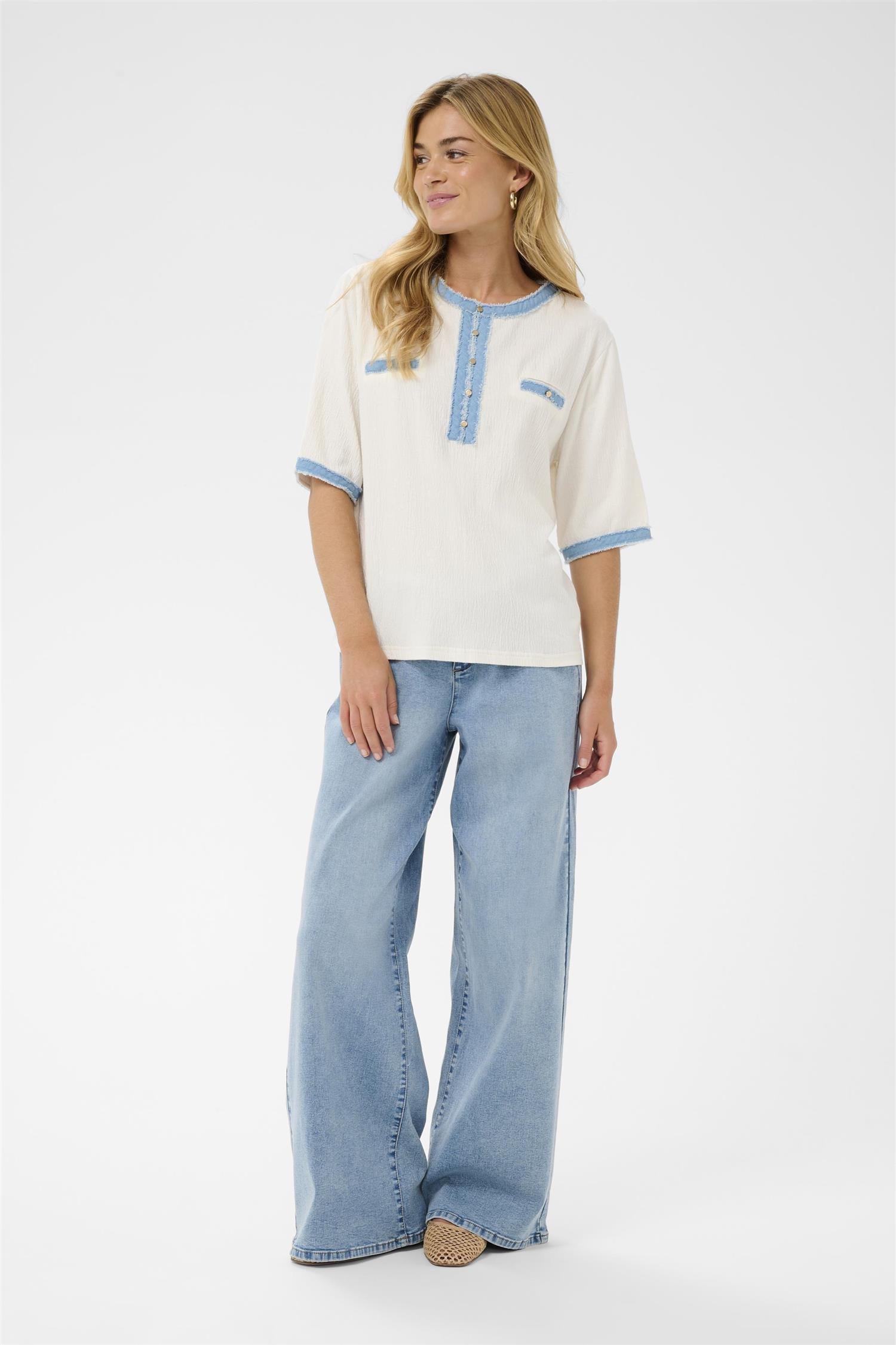 Crkatti T-Shirt Hvit