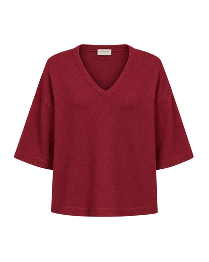 Fqgrsmanuela-Pullover Rød