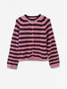 Awannalise Ls O-Neck Knit Cardigan Lilla