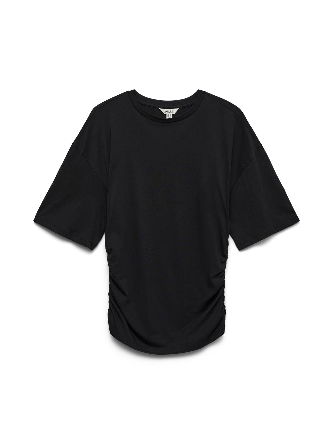 Awnavaro 2/4 O-Neck Top Noos Sort