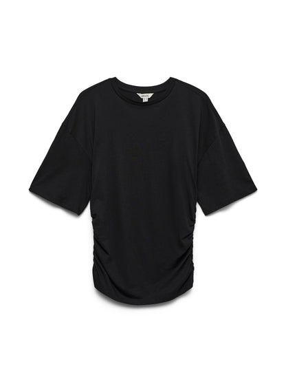Awnavaro 2/4 O-Neck Top Noos Sort
