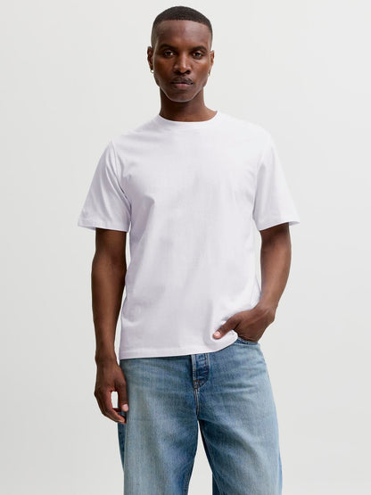Jororganic Basic Tee Ss O-Neck Noos Hvit