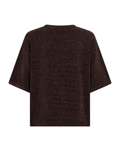Fqtempo-Pullover Brun