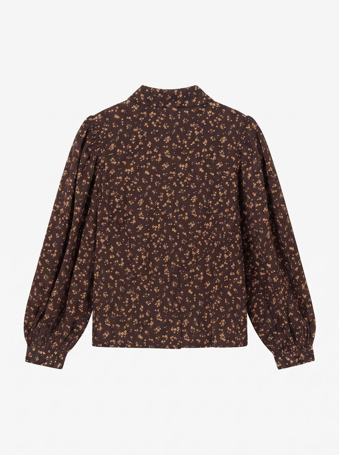 Awnoelle Ls Shirt Brun