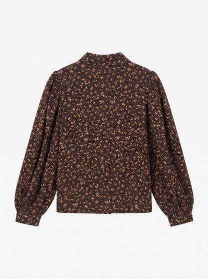 Awnoelle Ls Shirt Brun