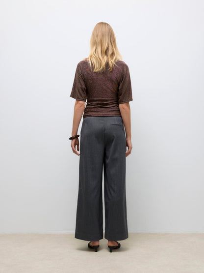 Awursula 2/4 Boatneck Top Sort