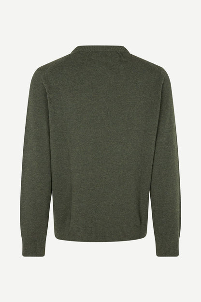 Isak Knit Sweater 15010 Grønn
