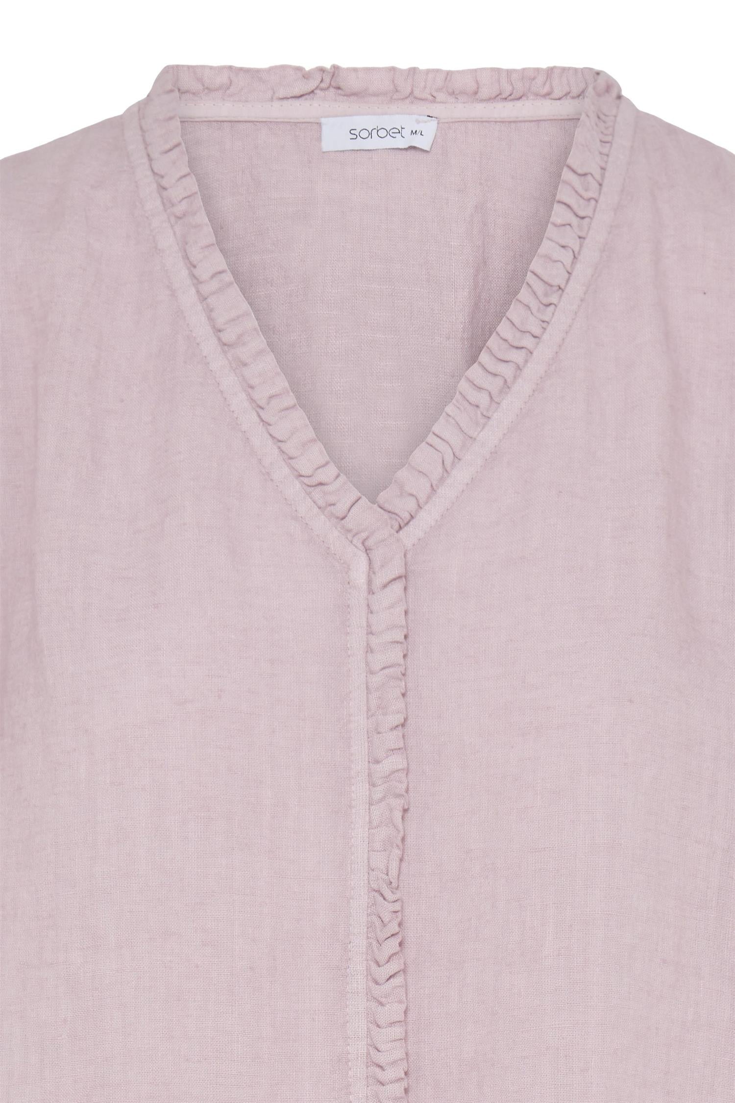 Sbfontanelle Ss Flounce Blouse Rosa