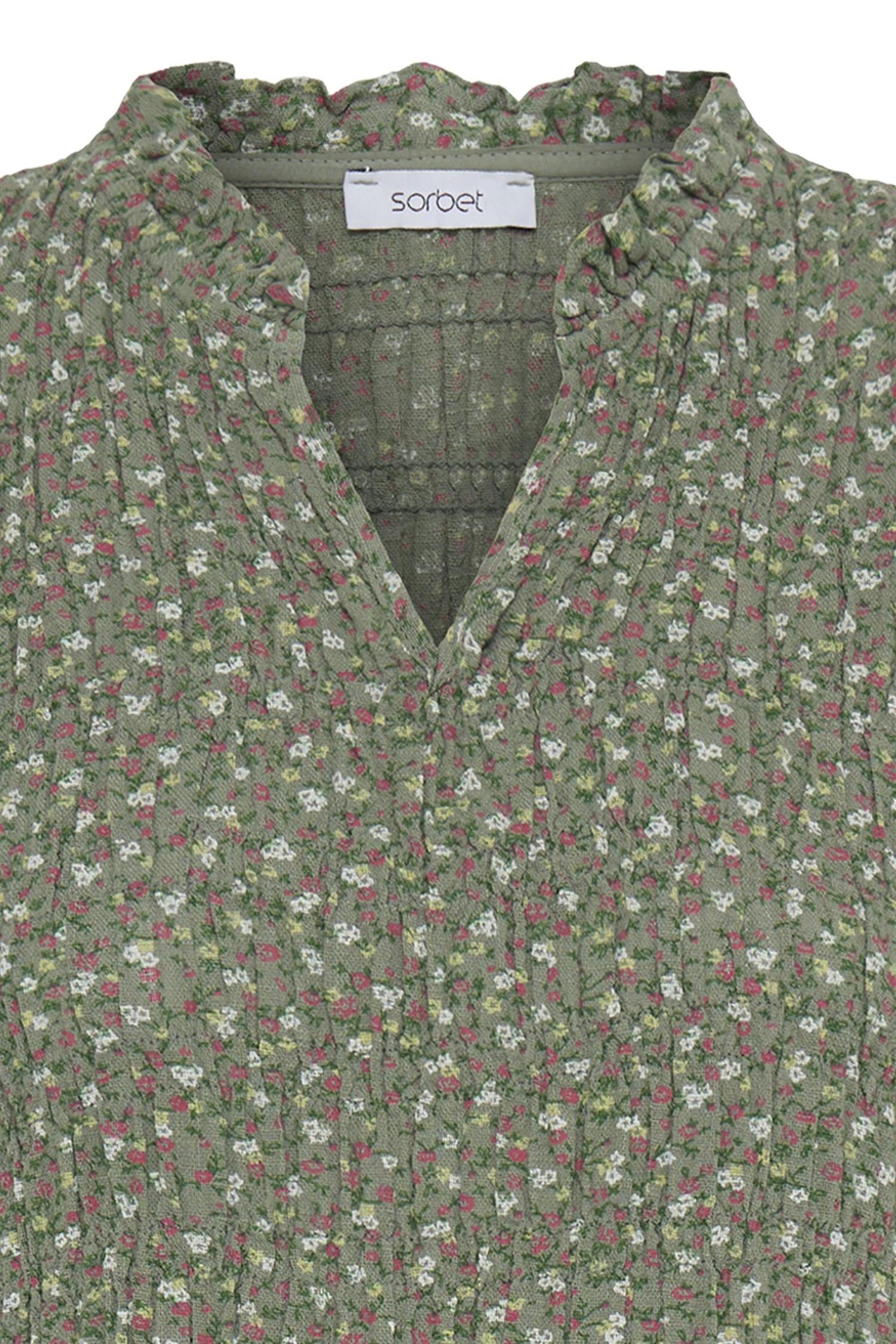 Sbalexa G Sfl Sh Dress Grønn