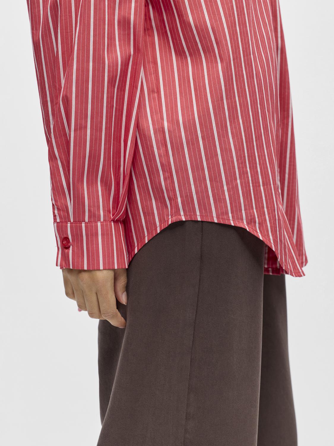 Objtutta Lo L/s Shirt Noos Rød