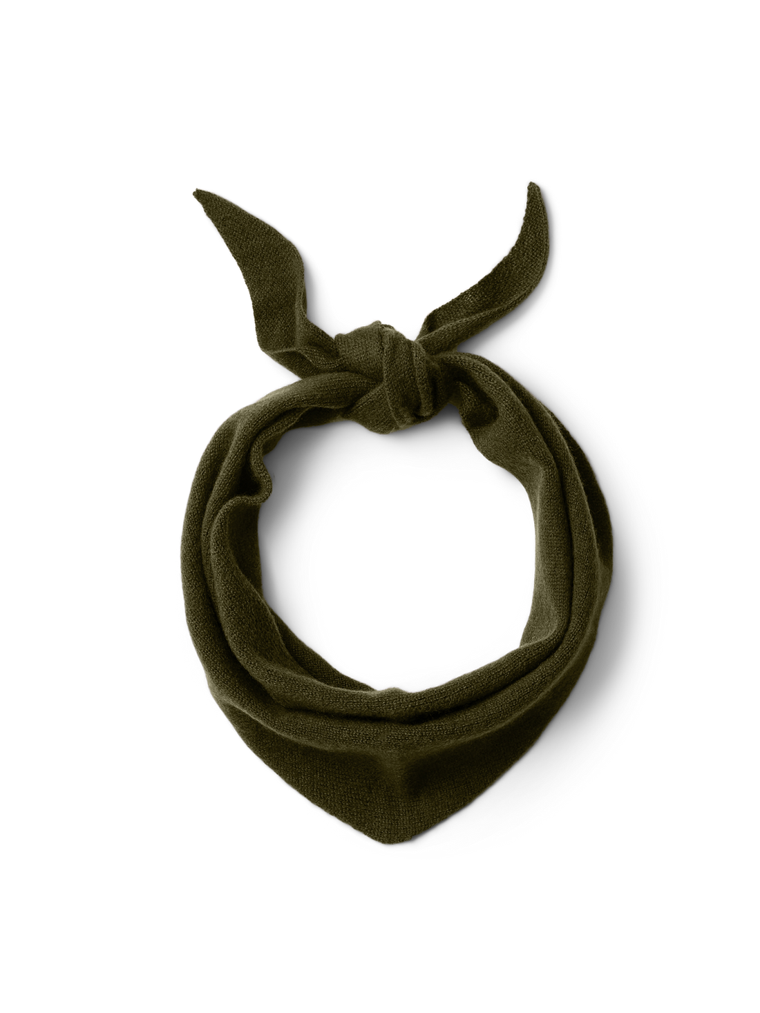 Slfmaria Narrow Cashmere Scarf Mørkegrønn