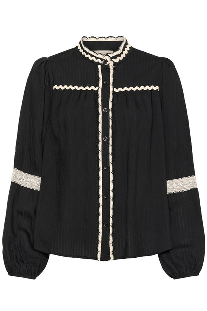Crlunea Blouse Sort