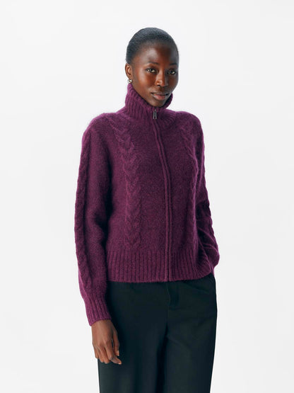 Objnete Lo Knit Cardigan Noos Lilla