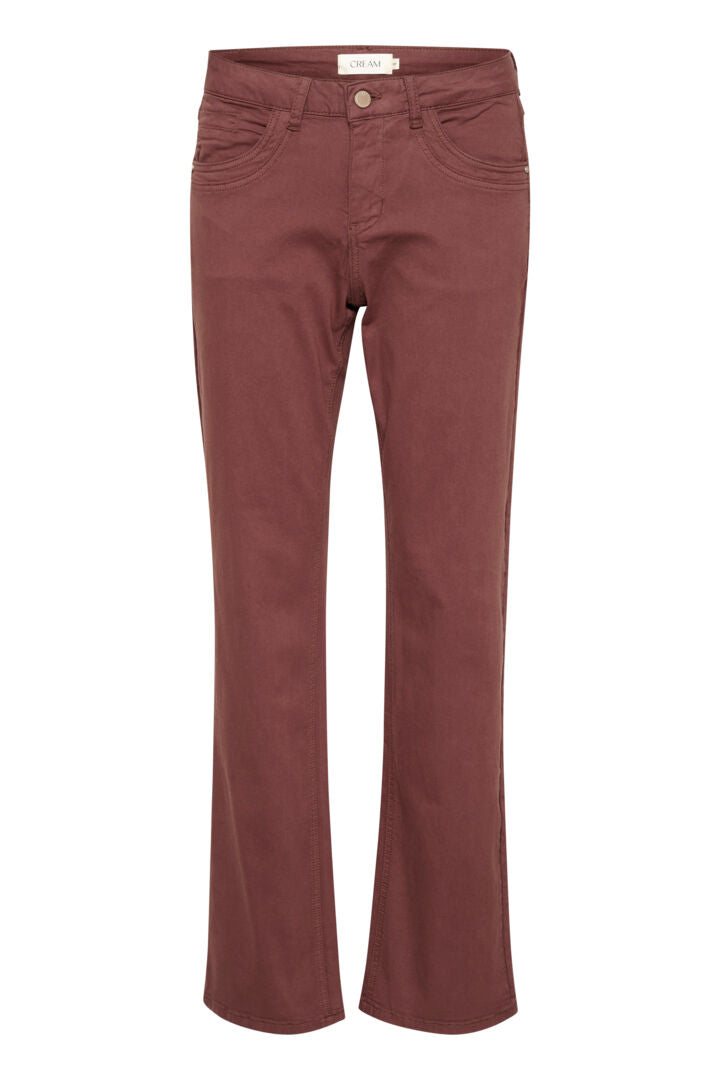 CRANN straight leg twill - coco fit Brun