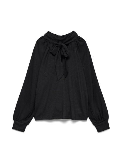 Vmnanett L/s Top Jrs Btq Sort