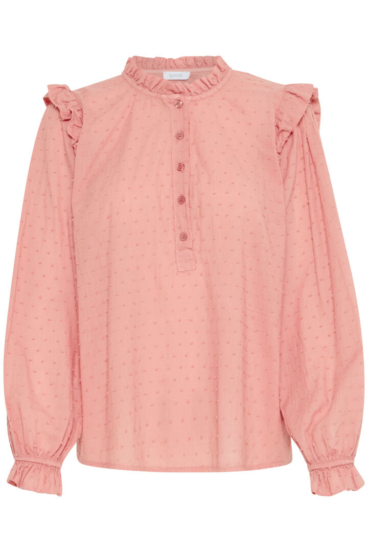 SBBABETT BLOUSE Rosa