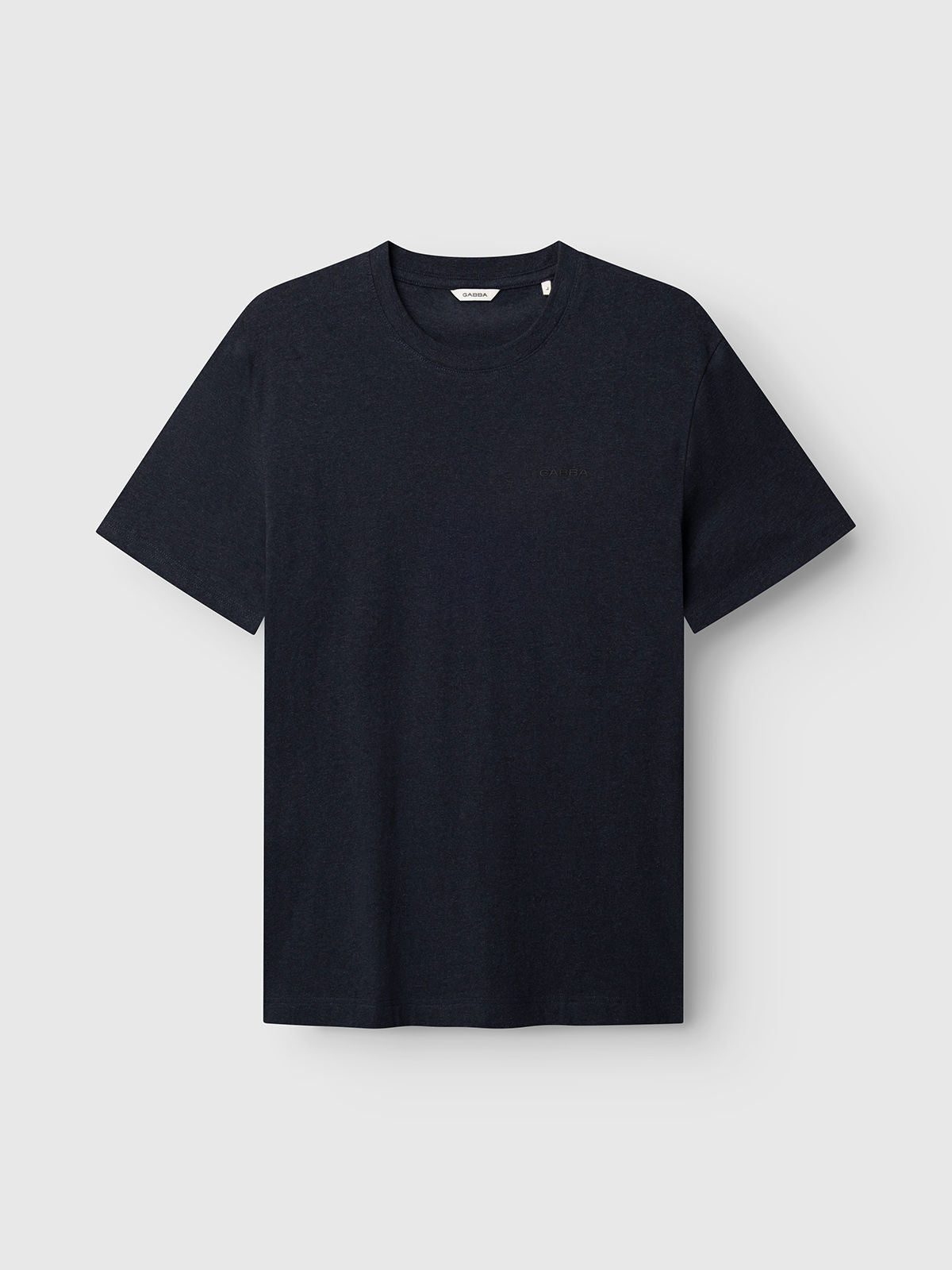 Gabdune Melange New Sst-Shirt Blå