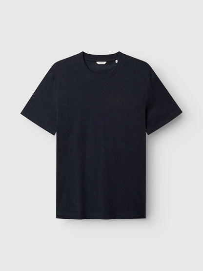 Gabdune Melange New Sst-Shirt Blå