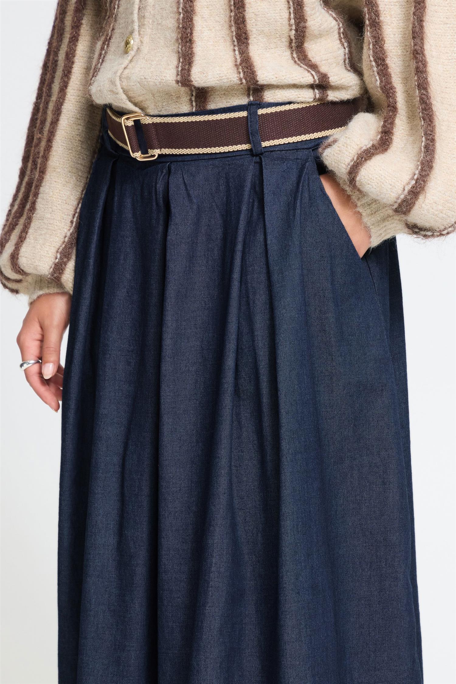 Sbxbanja Skirt Blå