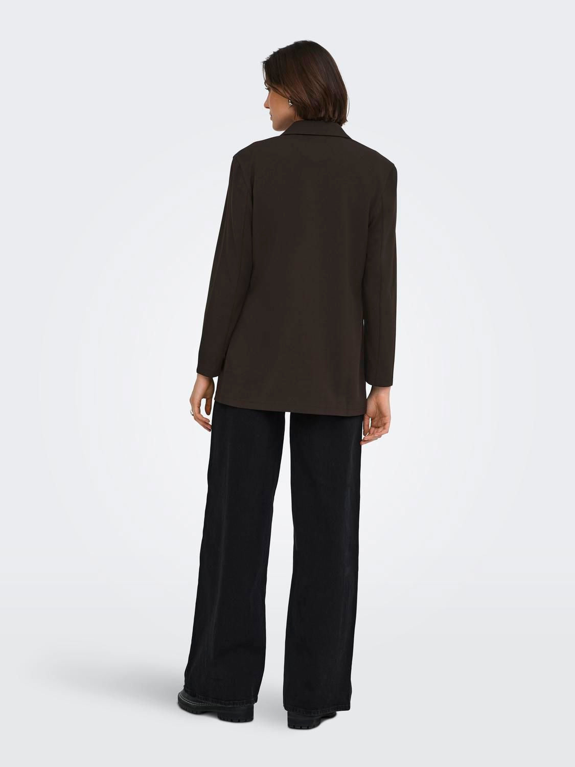 Jdygeggo Life L/s Blazer Jrs Noos Brun