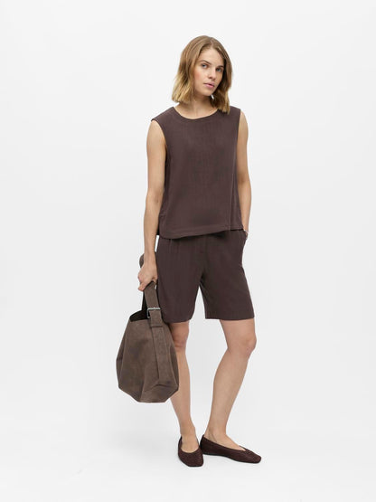 Objsanne Rosie S/l Lo Top Noos Brun