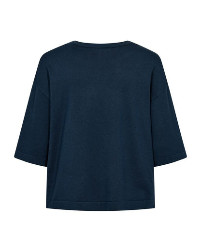 Fqconny-Pullover Blå