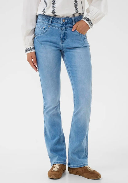 Cramalie Bootcut Jeans - Shape Fit Blå