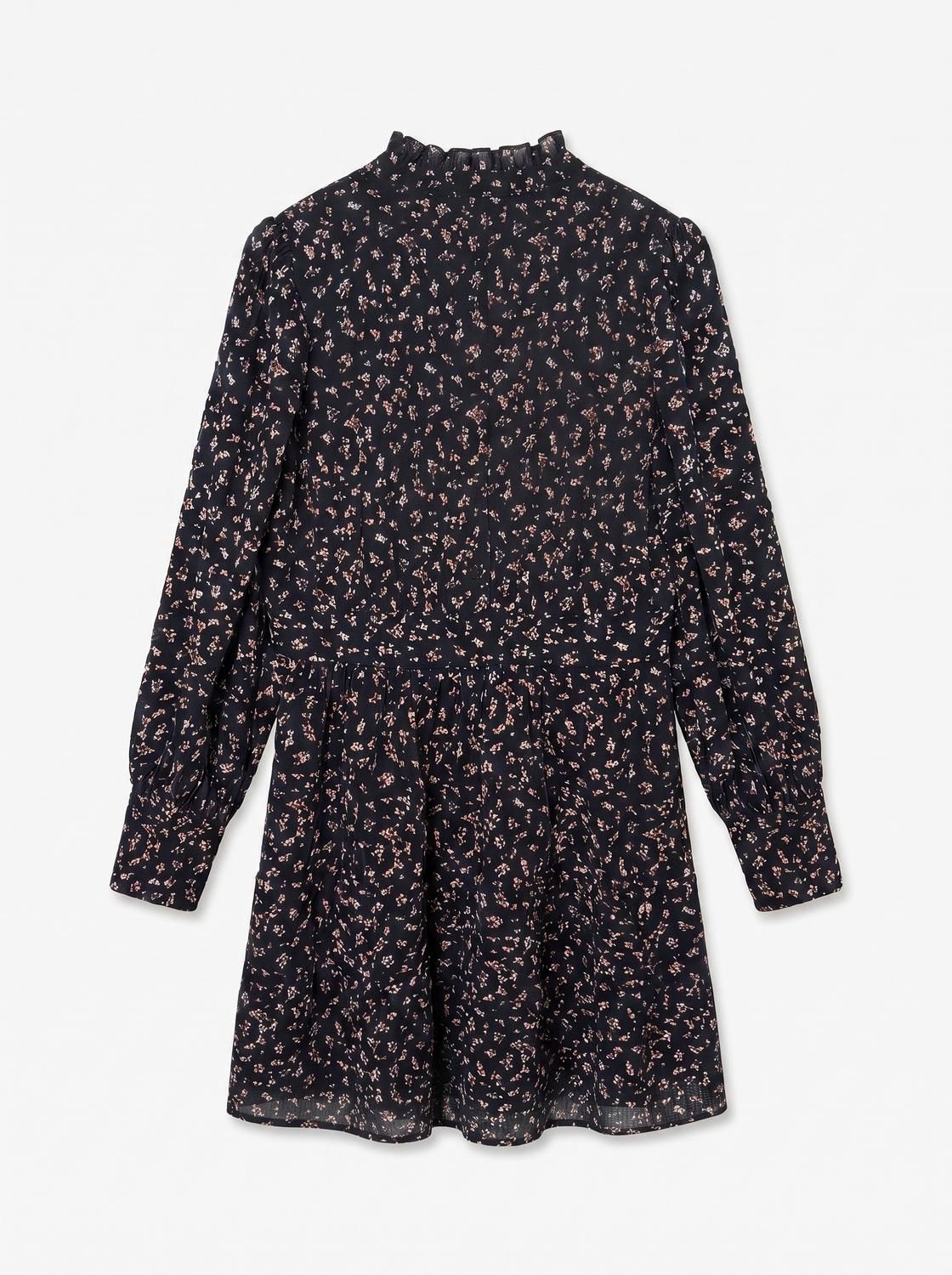 Awnoelle Ls High Neck Short Dress Sort