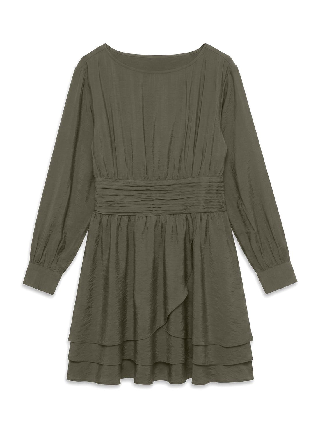 Vmmacey Lise Ls Short Dress Wvn Exp Grønn