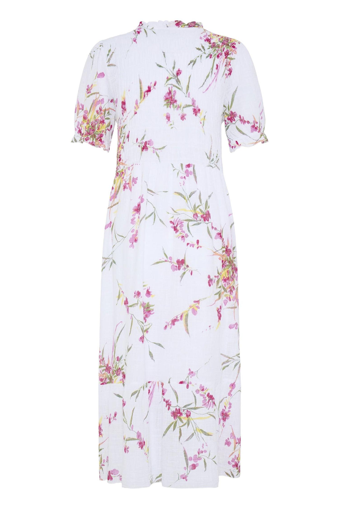 Sbalexa G Long Flo Dress Hvit