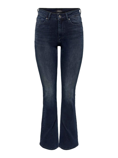 Onlblush Mid Flared Dnm Rea409 Noos Sort