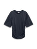Awnavaro 2/4 O-Neck Top Noos Blå