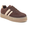 SNEAKERS W/STRIPES Brun