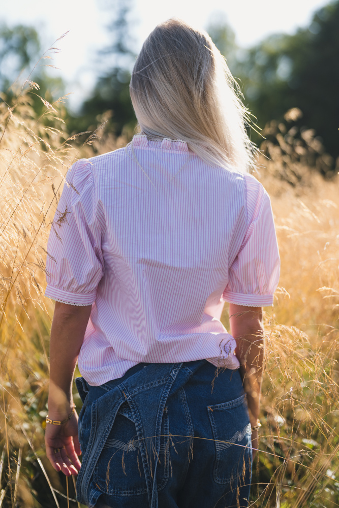Rausida Maja 2/4 V Shirt Stp Rosa