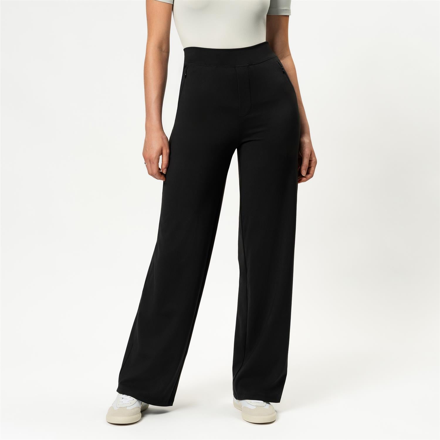 Asana Relaxed Straight Pant Svart